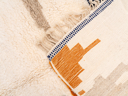 7x8 ft Handmade Rug Amazigh Azilal ⴰⵢⵢⵓⵔ. FREE SHIPPING