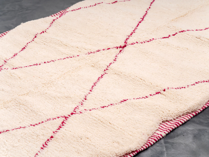 Handmade Amazigh Rug Beni Ourain. FREE SHIPPING