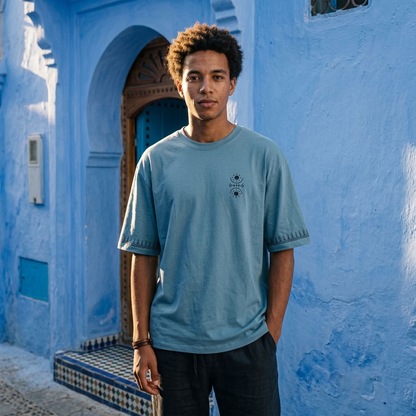 T-shirt Vintage blue Imazighen Unisex XLⴰⵣⵓⵍ