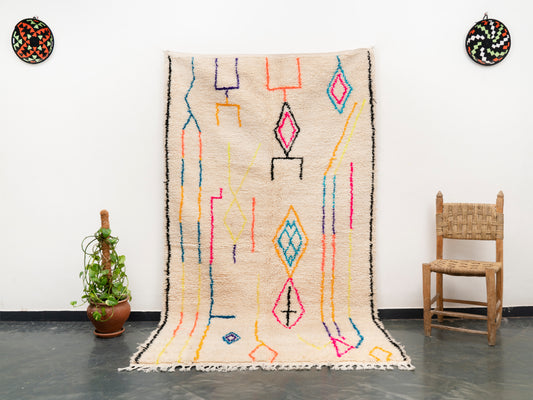 Handmade Amazigh Rug Azilal. FREE SHIPPING