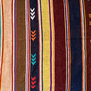 3X5 ft Handmade Amazigh Kilim Rug Merzuga ⴰⵢⵢⵓⵔ. FREE SHIPPING