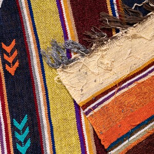 3X5 ft Handmade Amazigh Kilim Rug Merzuga ⴰⵢⵢⵓⵔ. FREE SHIPPING