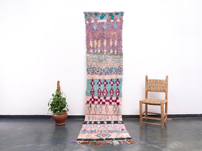 2.5x10 Handmade Vintage Amazigh runner Ilyas. FREE SHIPPING