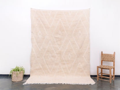 7X10 ft Large Handmade Amazigh Rug Beni ⵜⴰⵎⵓⵏⵜ. FREE SHIPPING