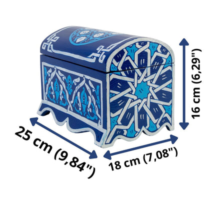 Handmade Jewelry Boxes Titrit Blue ⵜⵉⵜⵔⵉⵜ.