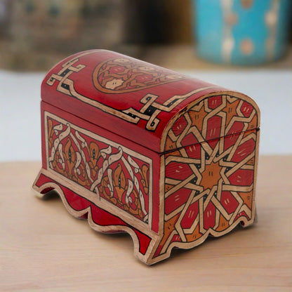 Handmade Jewelry Boxes Titrit brown ⵜⵉⵜⵔⵉⵜ.