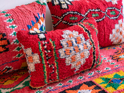 6ft Handmade Amazigh Vintage Sofa Azur ⵜⵓⴷⴻⵔⵜ. FREE SHIPPING