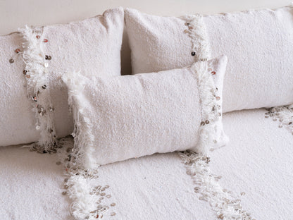 5ft Handmade Amazigh Sofa Wedding Blanket ⴰⵓⵔⵉⵏⵊ. FREE SHIPPING