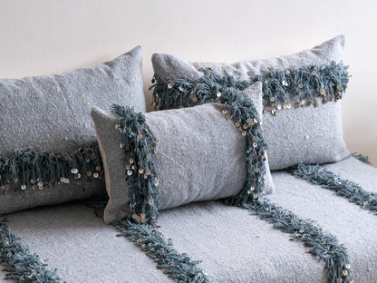 4ft Handmade Amazigh Sofa Wedding Blanket ⴰⵓⵔⵉⵏⵊ. FREE SHIPPING