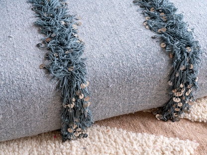 4ft Handmade Amazigh Sofa Wedding Blanket ⴰⵓⵔⵉⵏⵊ. FREE SHIPPING