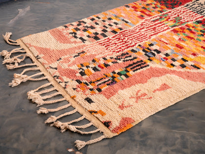 5x9 ft Handmade Amazigh Rug Boujaad Tamunt ⵜⴰⵎⵓⵏⵜ. FREE SHIPPING