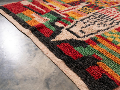 5x9 ft Handmade Amazigh Rug Boujaad Tamunt ⵜⴰⵎⵓⵏⵜ. FREE SHIPPING