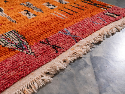 5x8ft Large Handmade Amazigh Rug Boujaad Merzouga. FREE SHIPPING