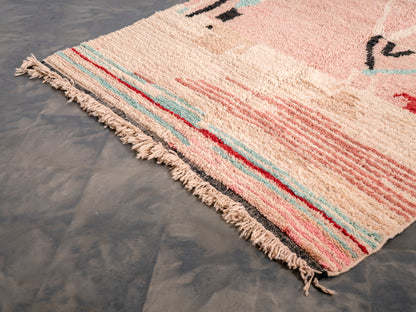 6x9 ft Large Handmade Amazigh Rug Assila ⵜⵉⴷⵔⵓⵡⵛⵉⵏ. FREE SHIPPING