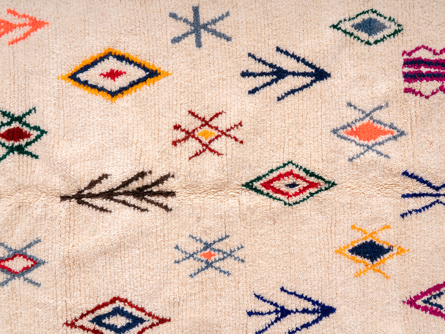 5x8 ft Handmade Amazigh Rug Azilal ⵢⴰⵣ. FREE SHIPPING