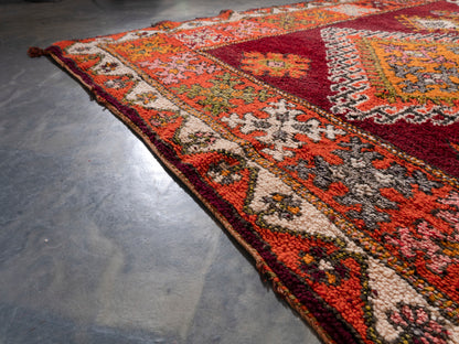 7x10 ft Large Handmade Amazigh Vintage Rug Amlou ⵜⴰⴼⵍⴻⵙⵜ. FREE SHIPPING