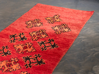 3x9 Handmade Vintage Amazigh runner Illy. FREE SHIPPING