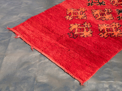 3x9 Handmade Vintage Amazigh runner Illy. FREE SHIPPING