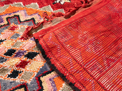 6x10 ft Large Handmade Amazigh Vintage Rug Ines ⵜⴰⴼⵍⴻⵙⵜ. FREE SHIPPING