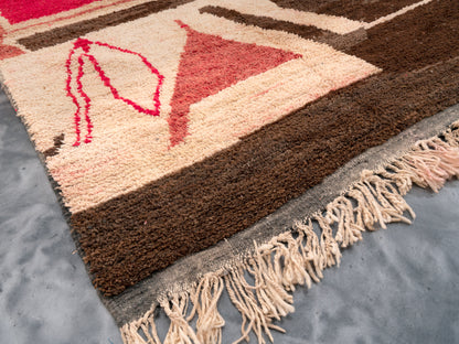 5x8 ft Handmade Amazigh Rug Boujaad Ayyur ⴰⵢⵢⵓⵔ. FREE SHIPPING
