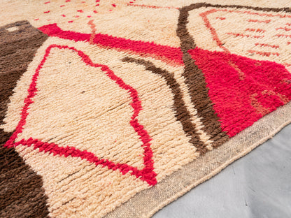 5x8 ft Handmade Amazigh Rug Boujaad Ayyur ⴰⵢⵢⵓⵔ. FREE SHIPPING