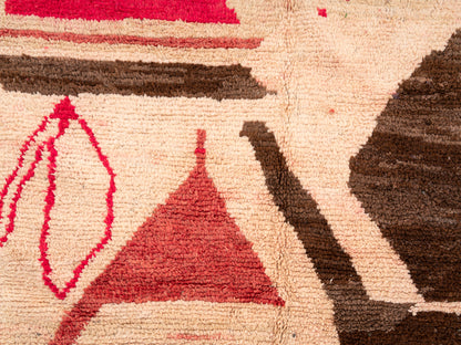 5x8 ft Handmade Amazigh Rug Boujaad Ayyur ⴰⵢⵢⵓⵔ. FREE SHIPPING