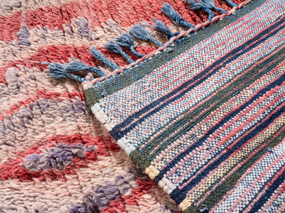4x8 ft Handmade Amazigh Vintage Rug ⵜⴰⴼⵍⴻⵙⵜ. FREE SHIPPING