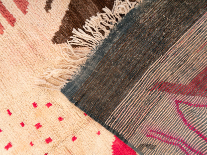 Handmade Amazigh Rug Boujaad. FREE SHIPPING