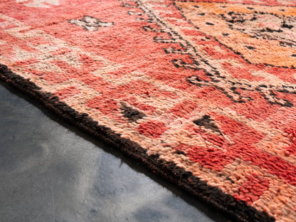 4X9 Large Handmade Vintage Amazigh Rug Ines ⵢⴰⵣ. FREE SHIPPING