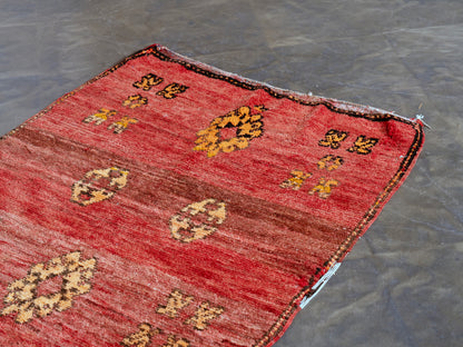 3x5 Handmade Vintage Amazigh Rug Amlou ⵢⴰⵣ. FREE SHIPPING