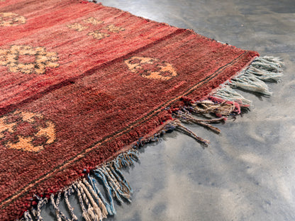 3x5 Handmade Vintage Amazigh Rug Amlou ⵢⴰⵣ. FREE SHIPPING