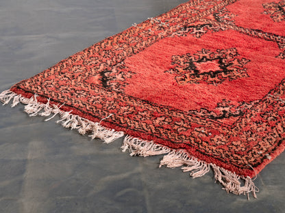 3x6 Handmade Vintage Amazigh Rug Amlou ⵢⴰⵣ. FREE SHIPPING