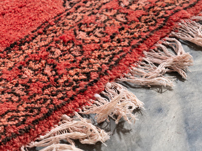 3x6 Handmade Vintage Amazigh Rug Amlou ⵢⴰⵣ. FREE SHIPPING