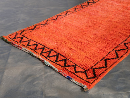 3x7 ft Handmade Vintage Amazigh Rug Anis ⵢⴰⵣ. FREE SHIPPING