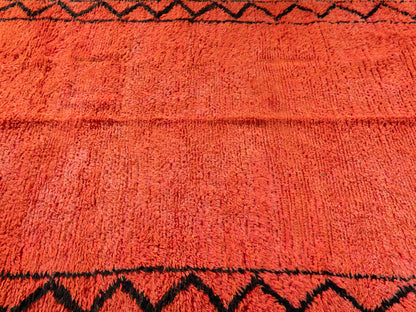 3x7 ft Handmade Vintage Amazigh Rug Anis ⵢⴰⵣ. FREE SHIPPING