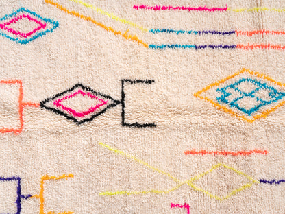 Handmade Amazigh Rug Azilal. FREE SHIPPING