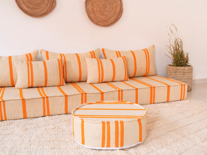 210cm/7ft Handmade Amazigh Azrou Sofa ⵜⴰⴼⵍⴻⵙⵜ