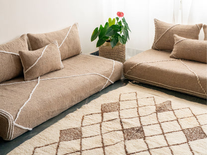 Amazigh floor Sofa Argna. FREE SHIPPING
