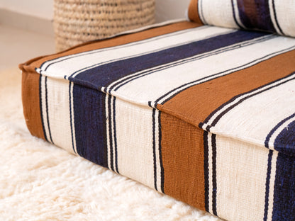 210cm/7ft Handmade Amazigh Agadir Sofa ⵜⴰⴼⵍⴻⵙⵜ