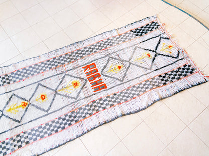 Handmade Amazigh runner- Rabha. FREE SHIPPING