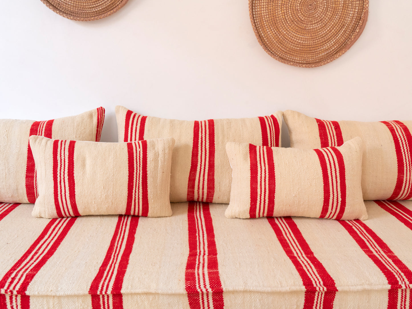 210cm/7ft Handmade Amazigh Taza Sofa ⵜⴰⴼⵍⴻⵙⵜ