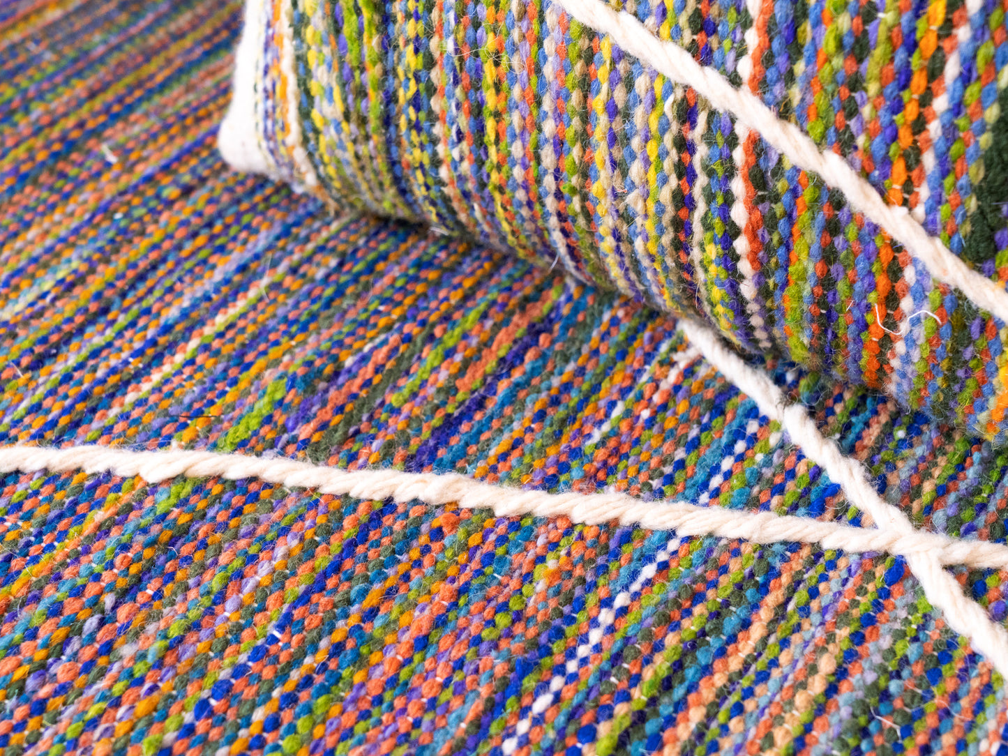 240cm/8ft Handmade Amazigh Tasanou Sofa ⵜⴰⴼⵍⴻⵙⵜ