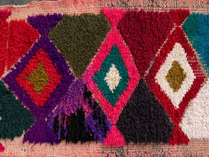 Handmade Amazigh runner Ouzoud. FREE SHIPPING