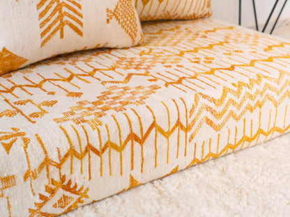 180cm/6ft Handmade Amazigh Tamzgha Sofa ⵜⴰⴼⵍⴻⵙⵜ