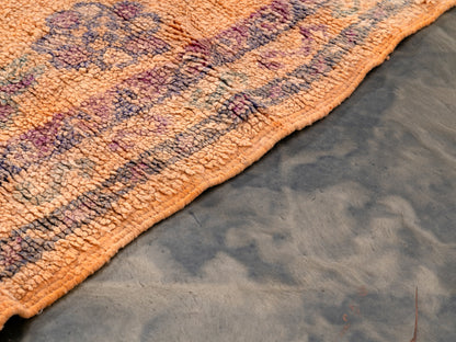 5x8 ft Handmade Vintage Amazigh Rug Itto ⵢⴰⵣ. FREE SHIPPING