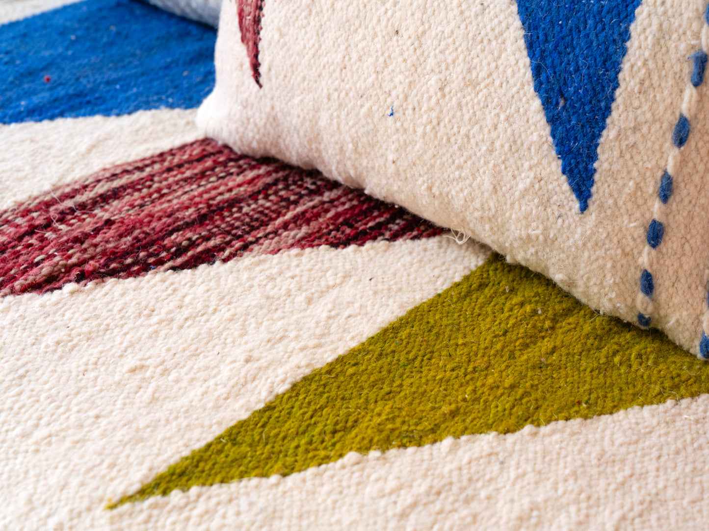180cm/6ft Handmade Amazigh Hanou Sofa ⵜⴰⴼⵍⴻⵙⵜ