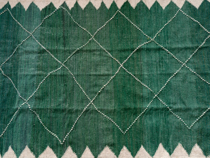 5x8 ft Handmade Amazigh Kilim Rug ⵉⵍⵍⵉ. FREE SHIPPING