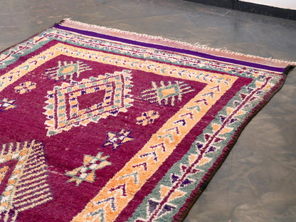 6x10 ft Large Handmade Amazigh Vintage Rug Ines ⵜⴰⴼⵍⴻⵙⵜ. FREE SHIPPING