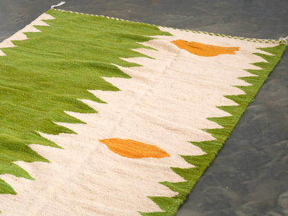 5x8 ft Handmade Amazigh Kilim Rug ⵜⵓⴷⴻⵔⵜ. FREE SHIPPING
