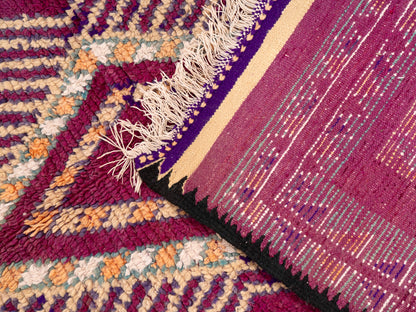 6x10 ft Large Handmade Amazigh Vintage Rug Ines ⵜⴰⴼⵍⴻⵙⵜ. FREE SHIPPING